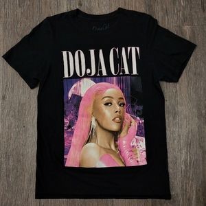 Doja Cat Black T-Shirt, Ladies, Womens, Size Medium